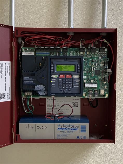 Avenger Fire panel Commissioning.